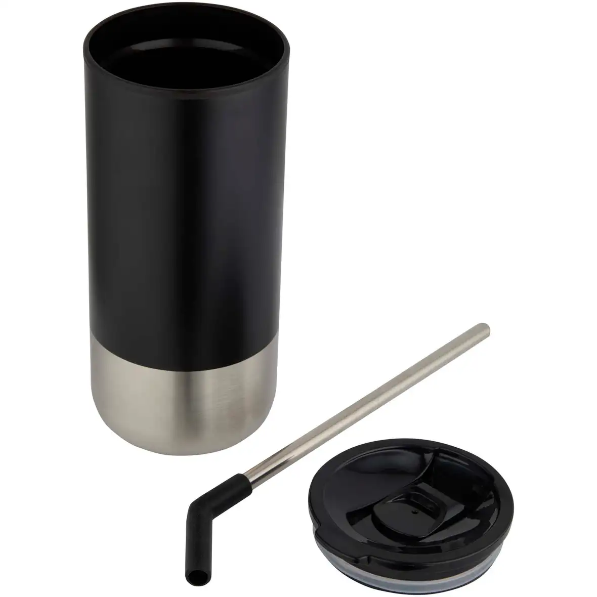 480 ml RCS recycelter Isolierbecher mit Trinkhalm – Ansicht 16