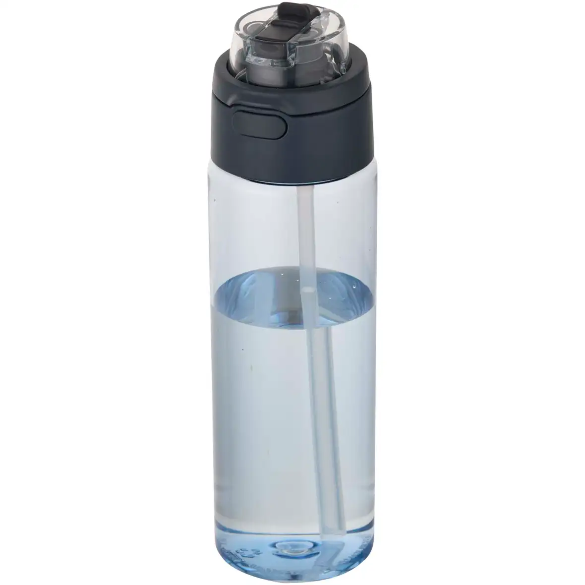 700 ml RCS Trinkflasche aus recyceltem Kunststoff mit Multifunktionsdeckel und Klappstrohhalm – Ansicht 8