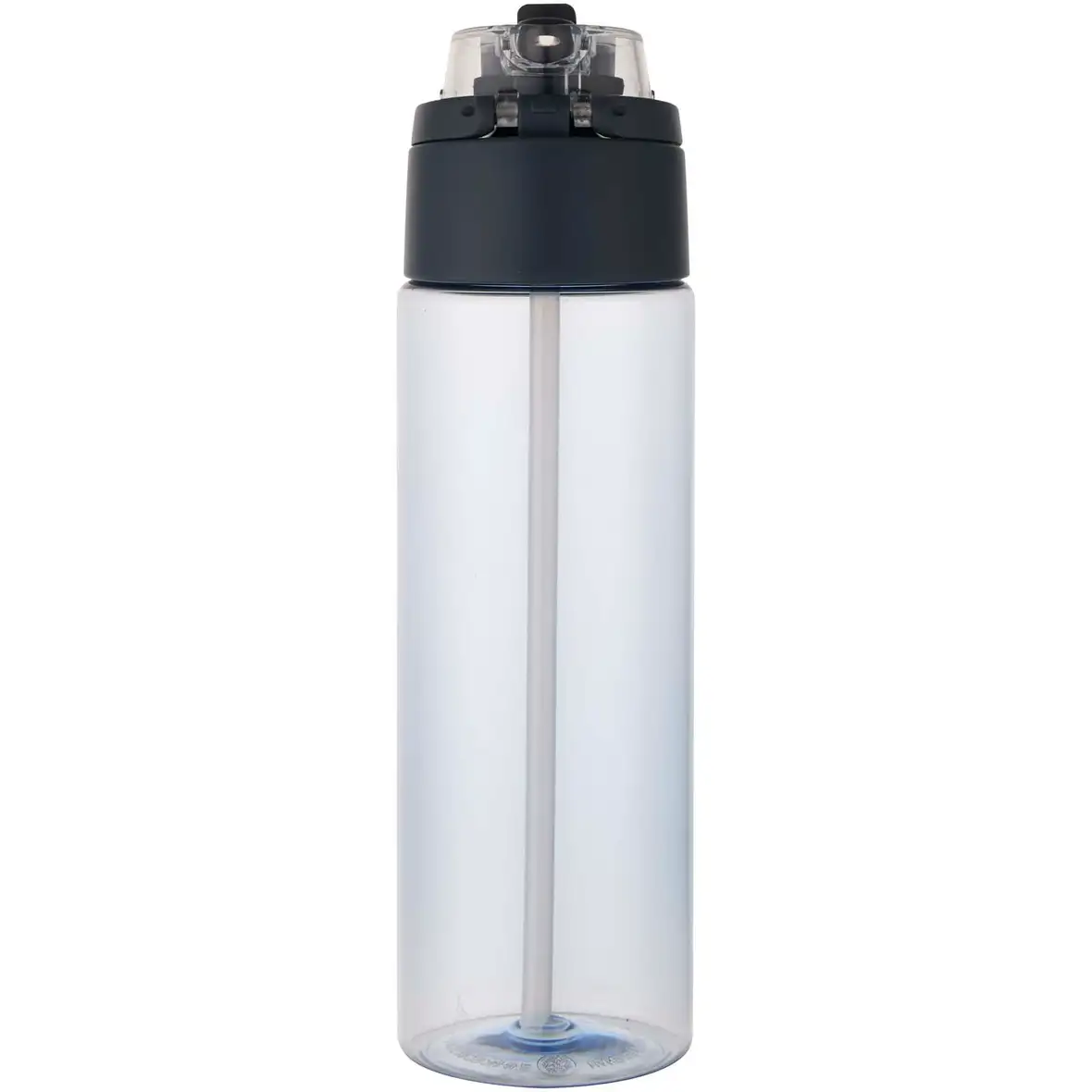 700 ml RCS Trinkflasche aus recyceltem Kunststoff mit Multifunktionsdeckel und Klappstrohhalm – Ansicht 10