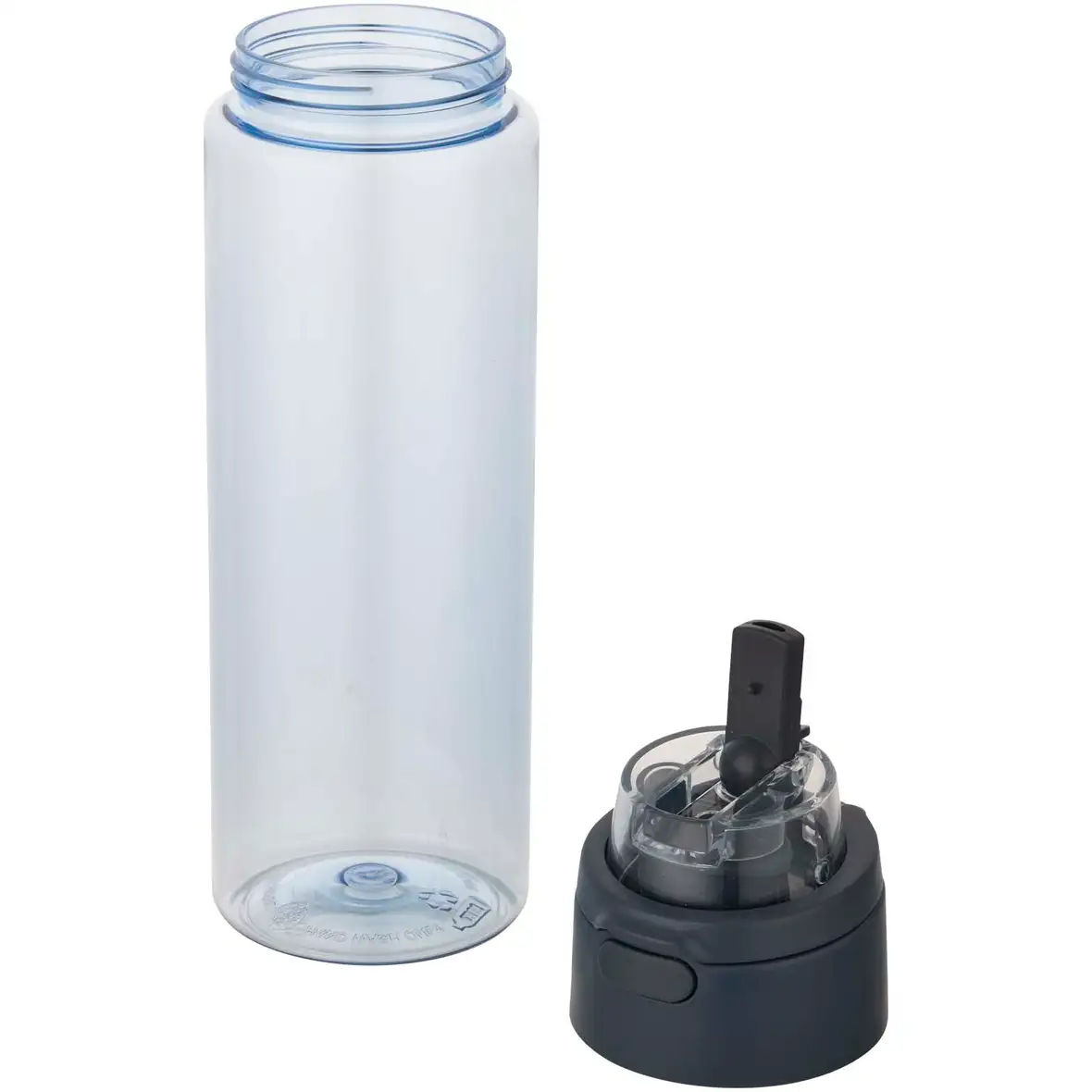 700 ml RCS Trinkflasche aus recyceltem Kunststoff mit Multifunktionsdeckel und Klappstrohhalm – Ansicht 11