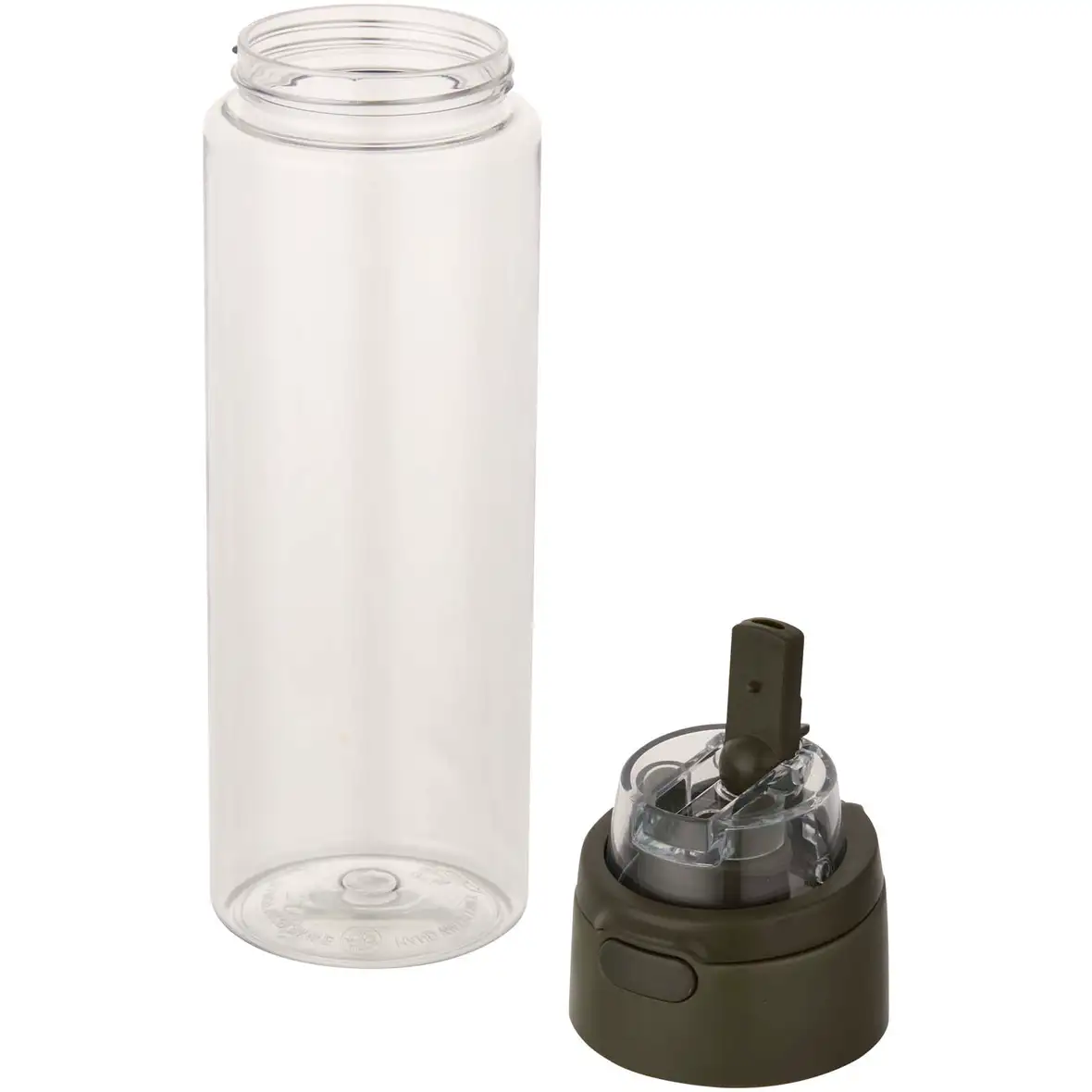 700 ml RCS Trinkflasche aus recyceltem Kunststoff mit Multifunktionsdeckel und Klappstrohhalm – Ansicht 18