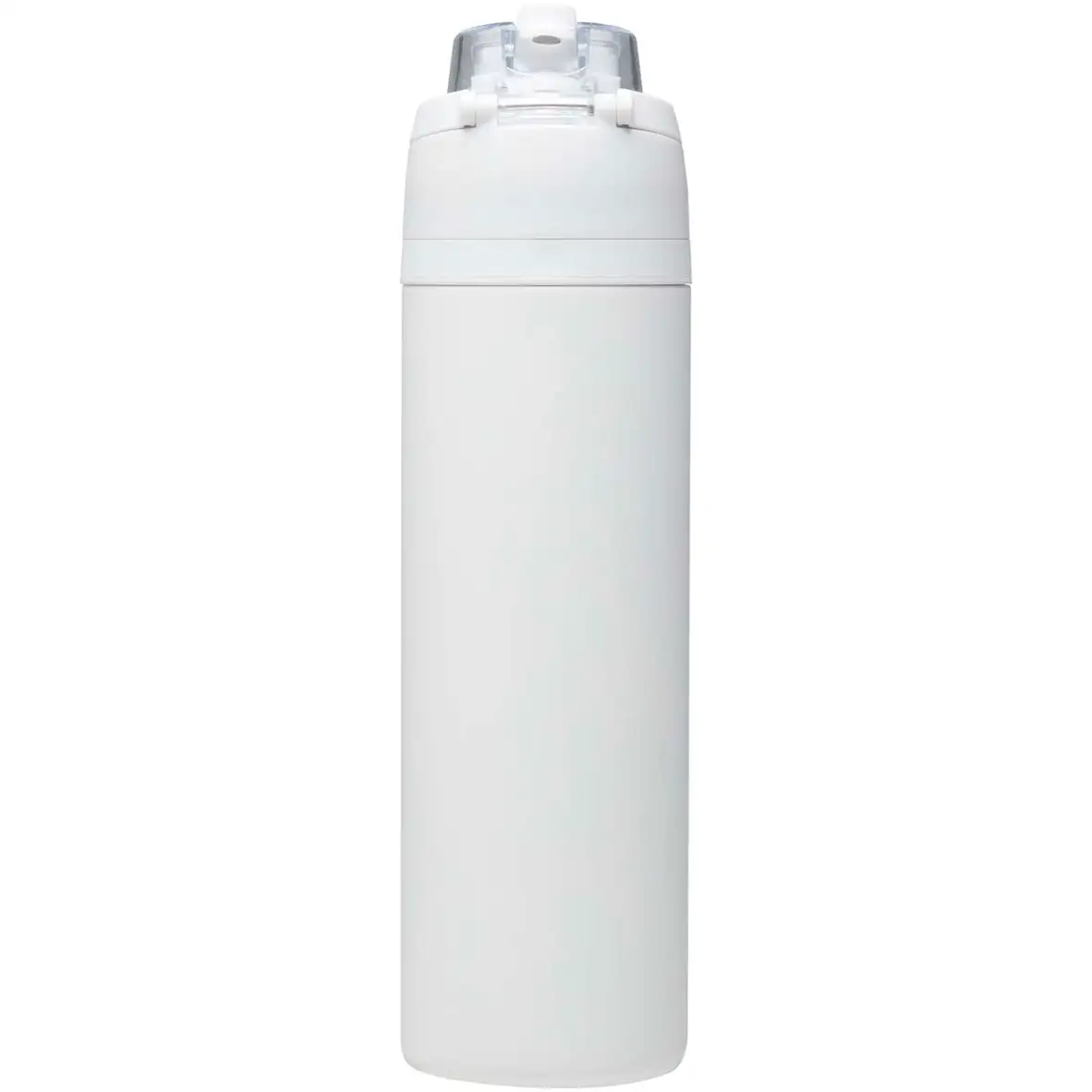 800 ml RCS Trinkflasche aus recyceltem, einwandigem Edelstahl mit Multifunktionsdeckel und Klappstrohhalm – Ansicht 3