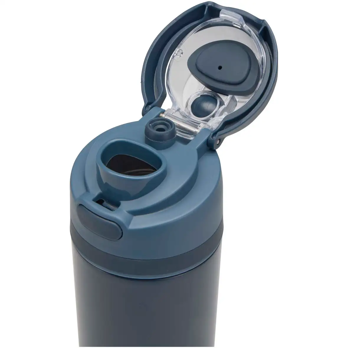 800 ml RCS Trinkflasche aus recyceltem, einwandigem Edelstahl mit Multifunktionsdeckel und Klappstrohhalm – Ansicht 12