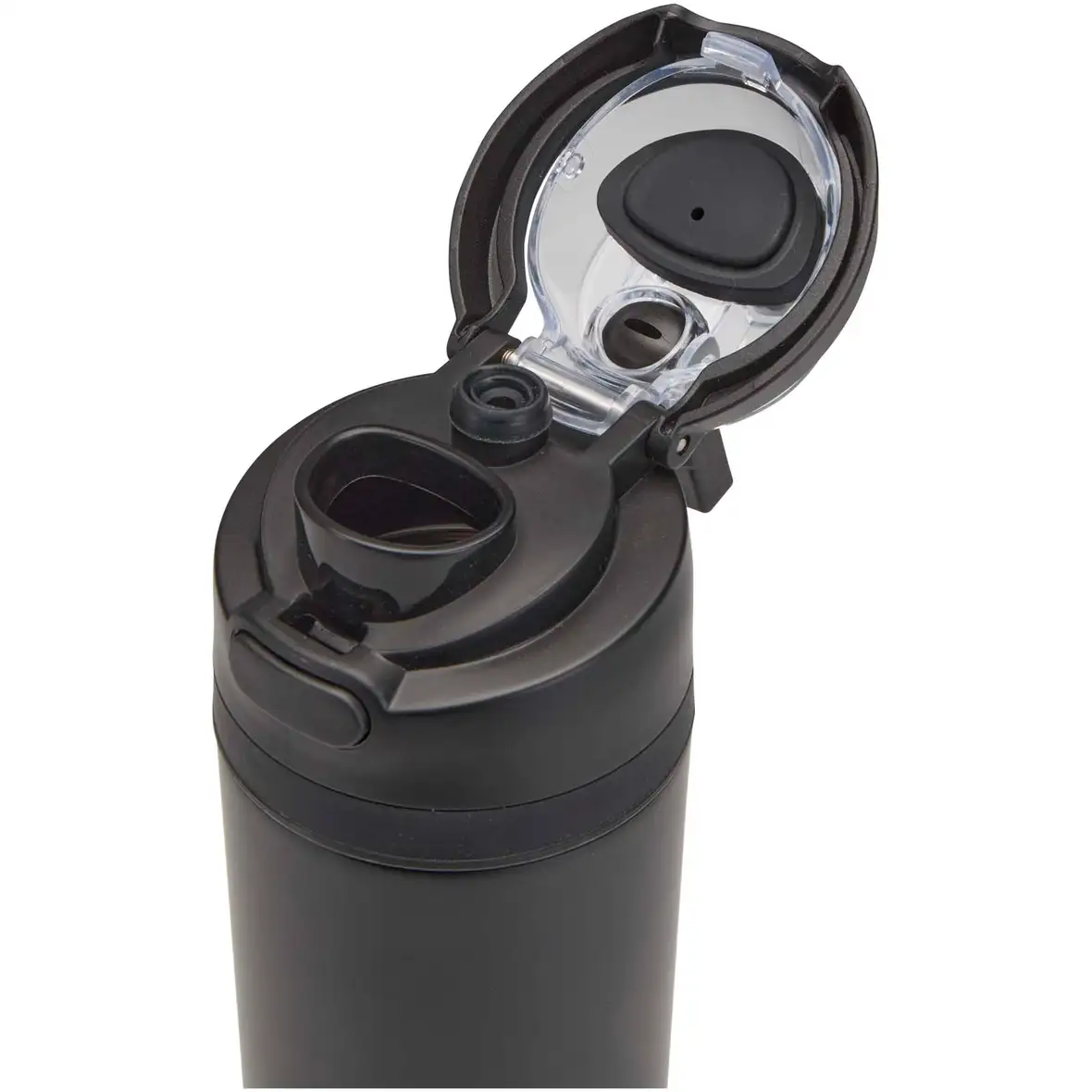 800 ml RCS Trinkflasche aus recyceltem, einwandigem Edelstahl mit Multifunktionsdeckel und Klappstrohhalm – Ansicht 19