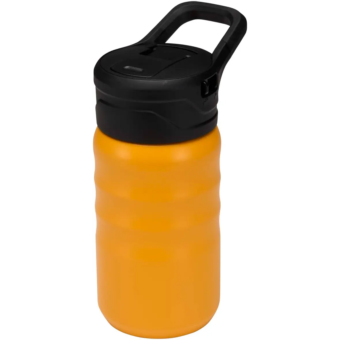 350 ml RCS Trinkflasche aus recyceltem, doppelwandigem Edelstahl mit Klappstrohhalm