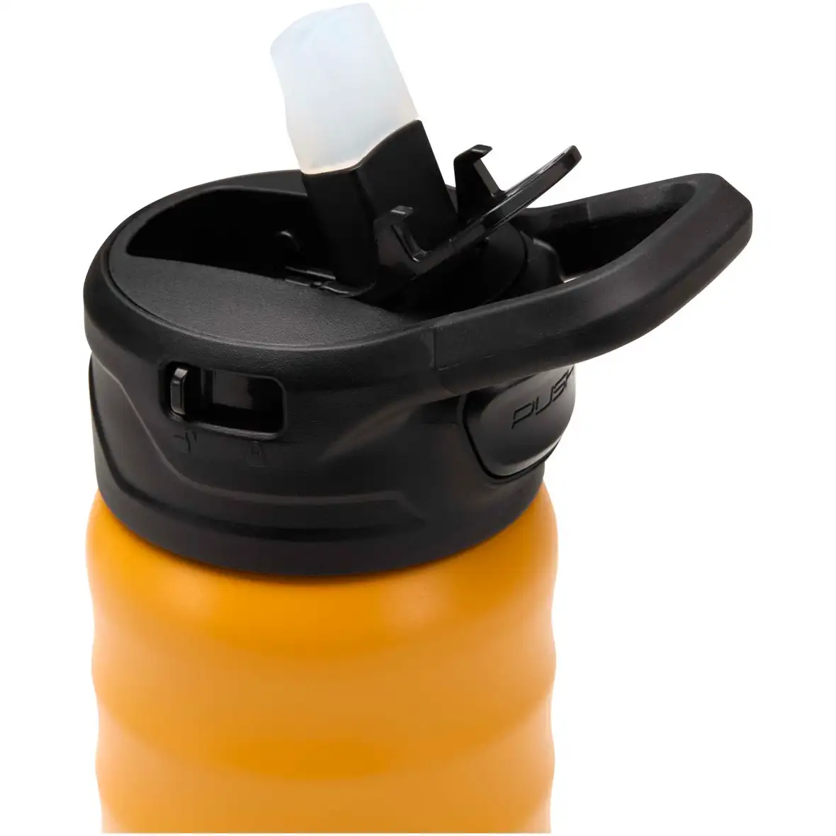 350 ml RCS Trinkflasche aus recyceltem, doppelwandigem Edelstahl mit Klappstrohhalm – Ansicht 5