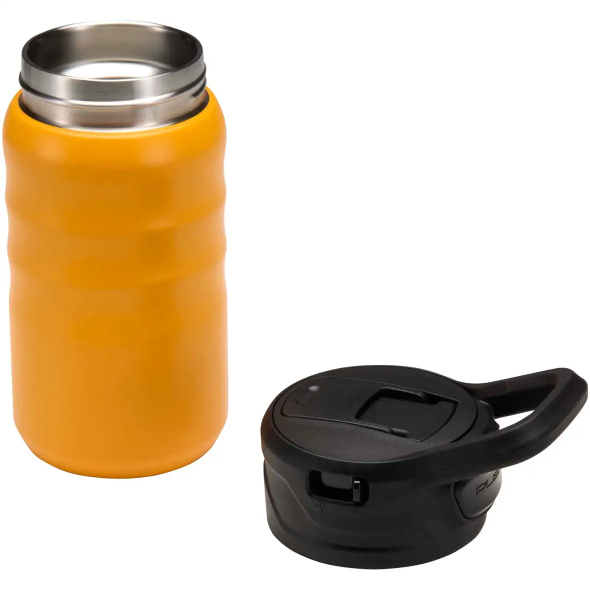 350 ml RCS Trinkflasche aus recyceltem, doppelwandigem Edelstahl mit Klappstrohhalm – Ansicht 4