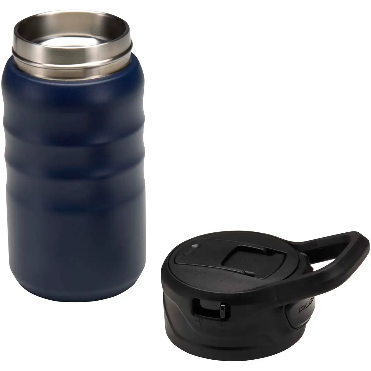 350 ml RCS Trinkflasche aus recyceltem, doppelwandigem Edelstahl mit Klappstrohhalm – Ansicht 10