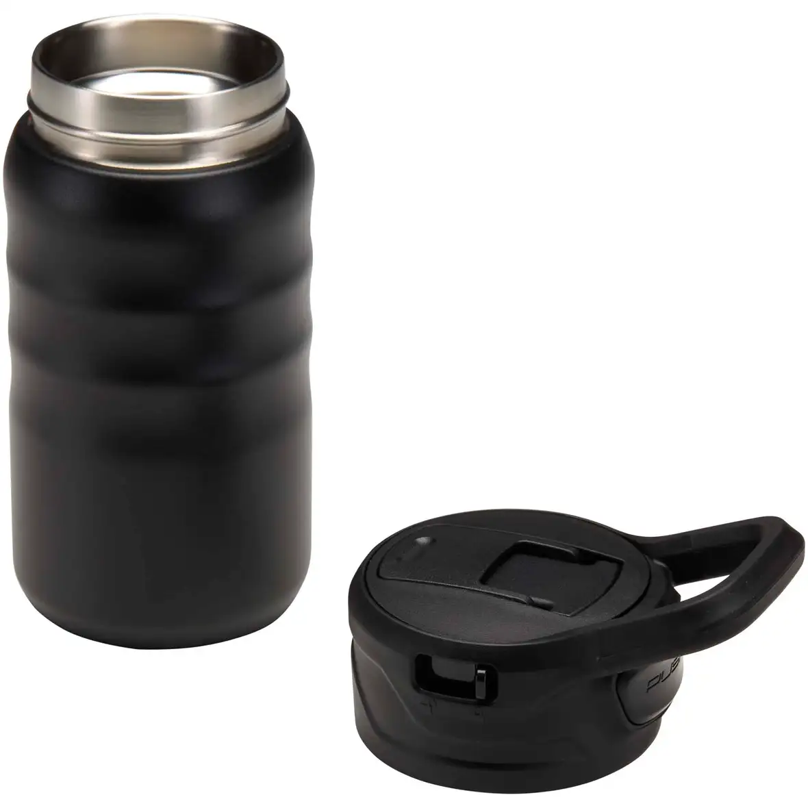350 ml RCS Trinkflasche aus recyceltem, doppelwandigem Edelstahl mit Klappstrohhalm – Ansicht 16