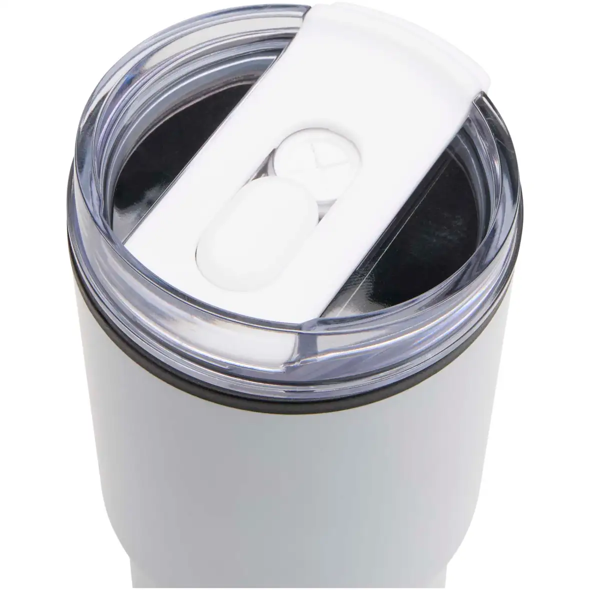 540 ml RCS Becher aus recyceltem Material, doppelwandig isoliert, mit Trinkhalm – Ansicht 6