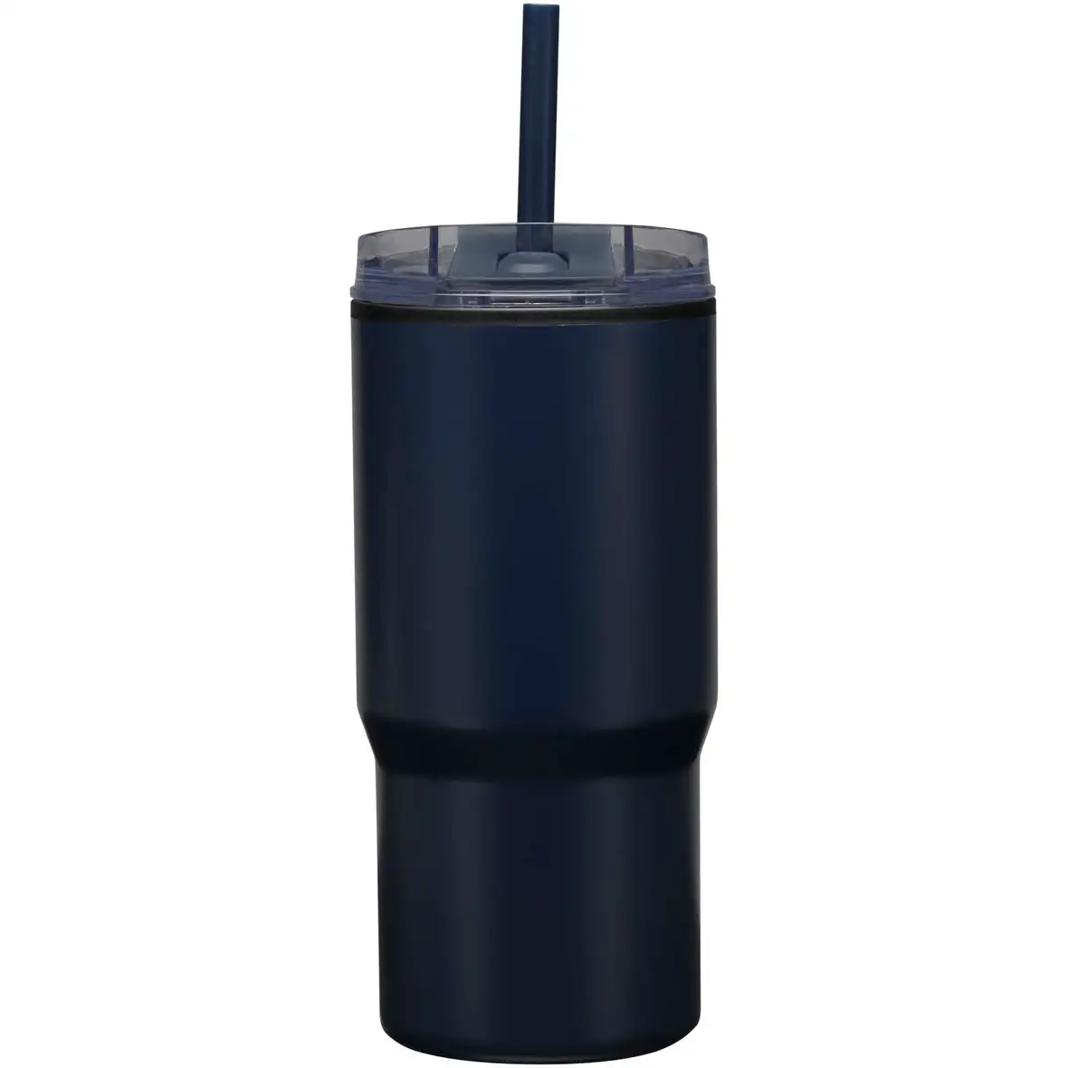 540 ml RCS Becher aus recyceltem Material, doppelwandig isoliert, mit Trinkhalm – Ansicht 9