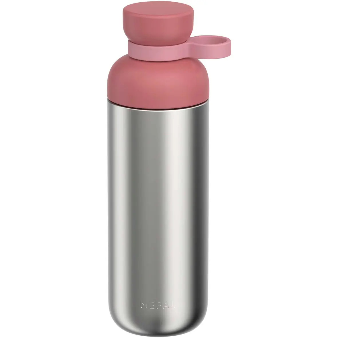Mepal Vita 700 ml Wasserflasche aus recyceltem Edelstahl (Kohlensäure geeignet)