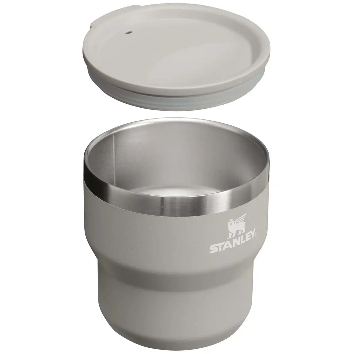 Stanley Stay Hot 295 ml Edelstahl isolierter, stapelbarer Camp Becher – Ansicht 4