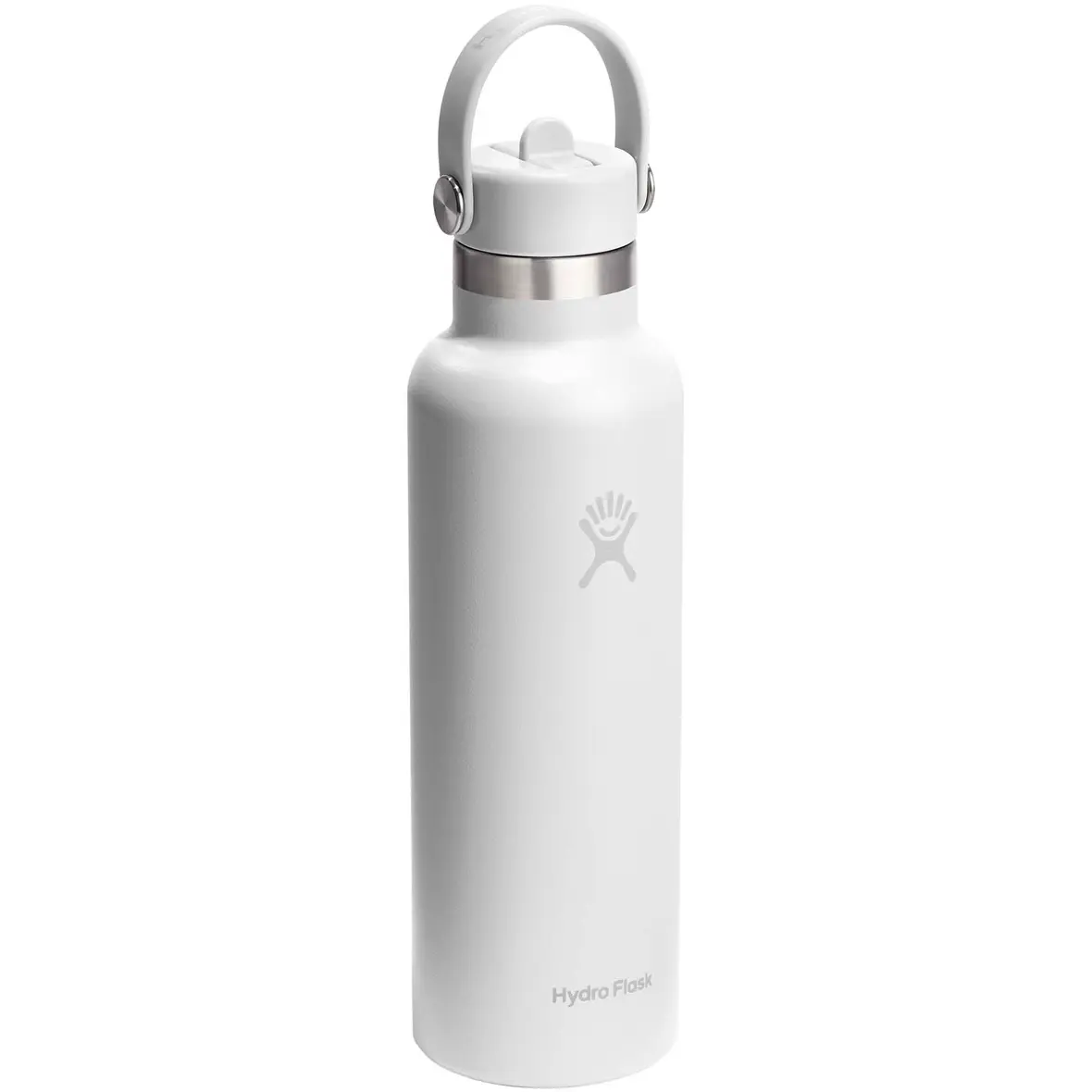 Hydro Flask Standard Mouth 621 ml isolierte Edelstahl Trinkflasche mit Strohhalmverschluss – Werbeartikel mit Logo bedrucken