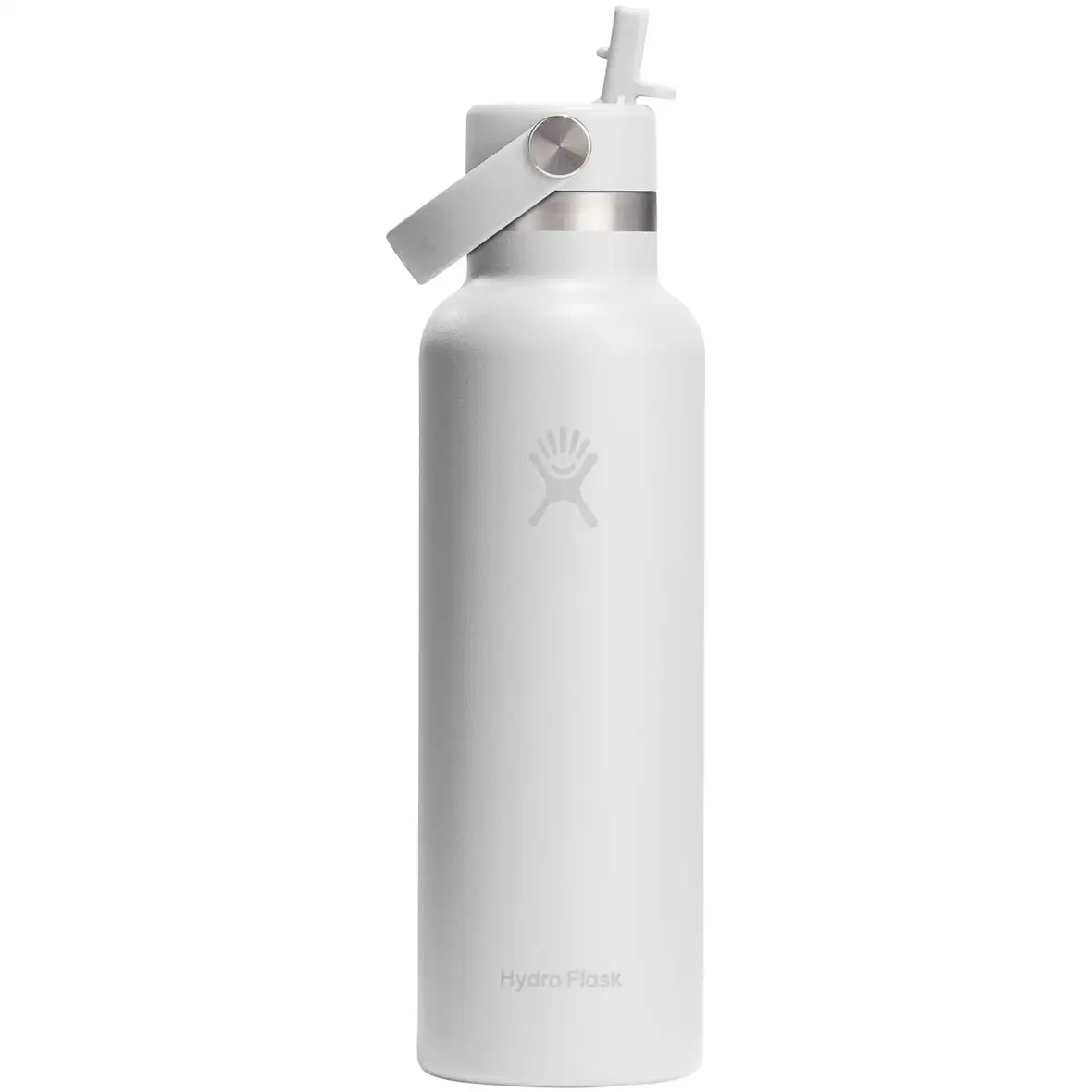 Hydro Flask Standard Mouth 621 ml isolierte Edelstahl Trinkflasche mit Strohhalmverschluss – Ansicht 2