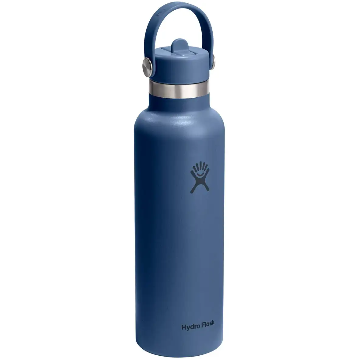 Hydro Flask Standard Mouth 621 ml isolierte Edelstahl Trinkflasche mit Strohhalmverschluss – Ansicht 3