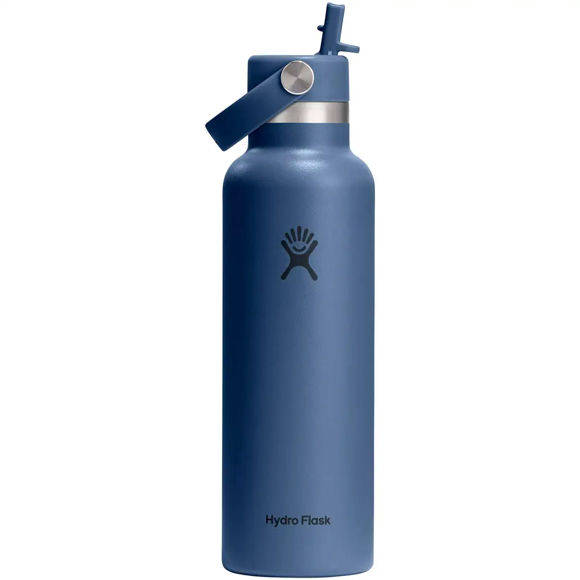 Hydro Flask Standard Mouth 621 ml isolierte Edelstahl Trinkflasche mit Strohhalmverschluss – Ansicht 4