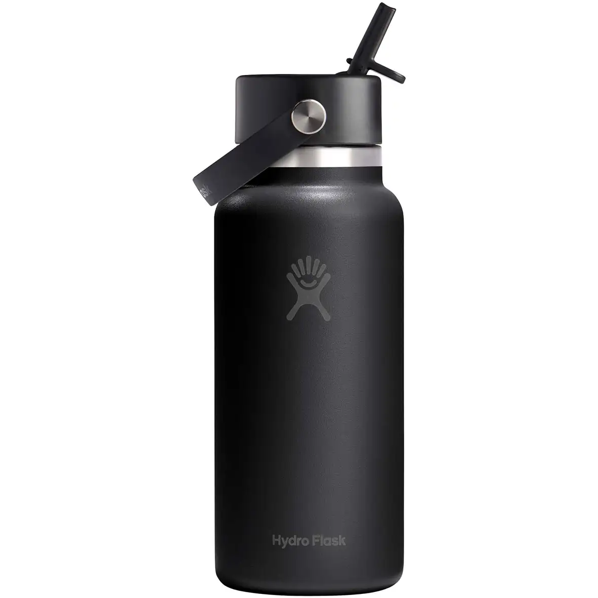 Hydro Flask Wide Mouth 946 ml isolierte Edelstahl Trinkflasche mit Strohhalmverschluss – Ansicht 5