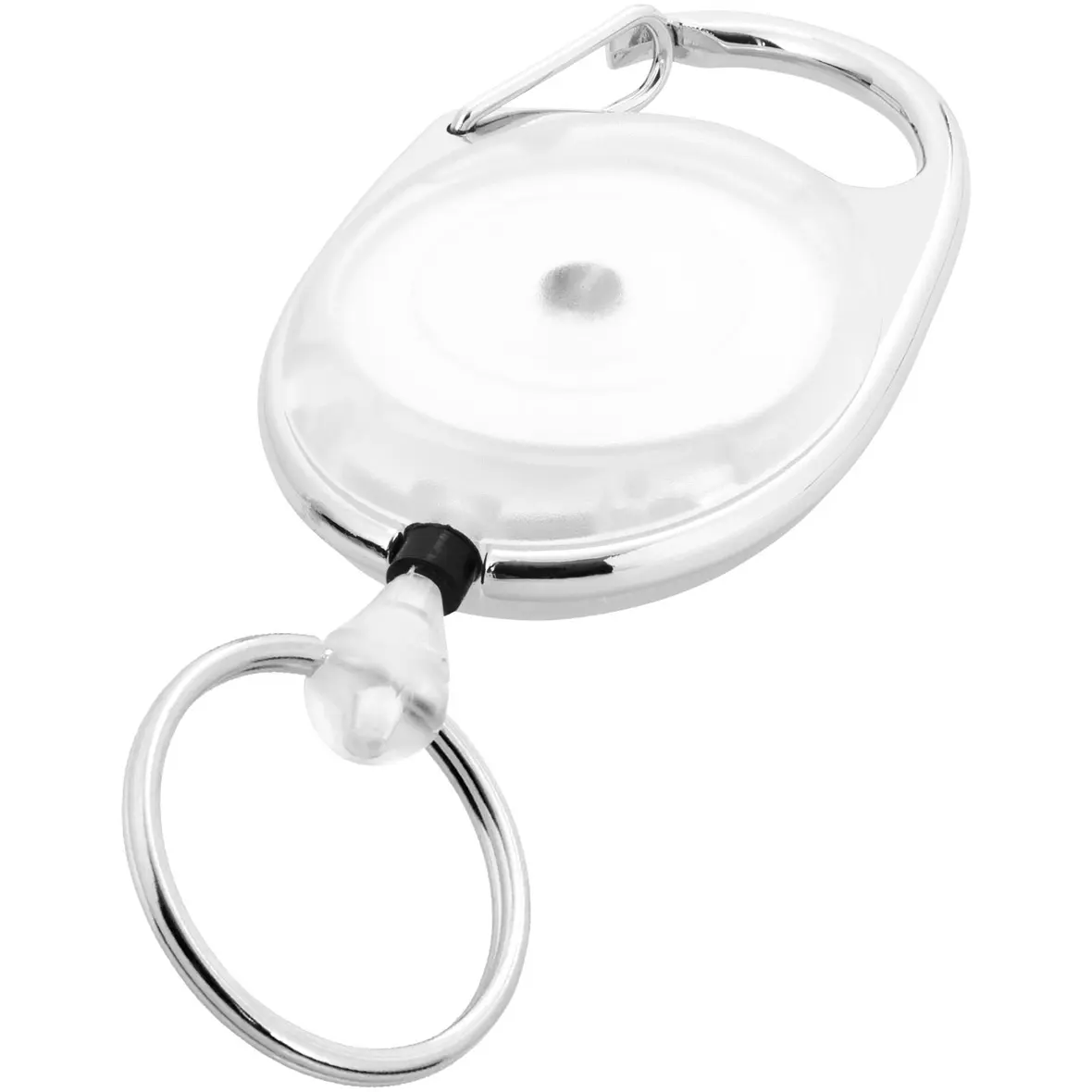 Schlüsselkette mit Rollerclip – Werbeartikel mit Logo bedrucken