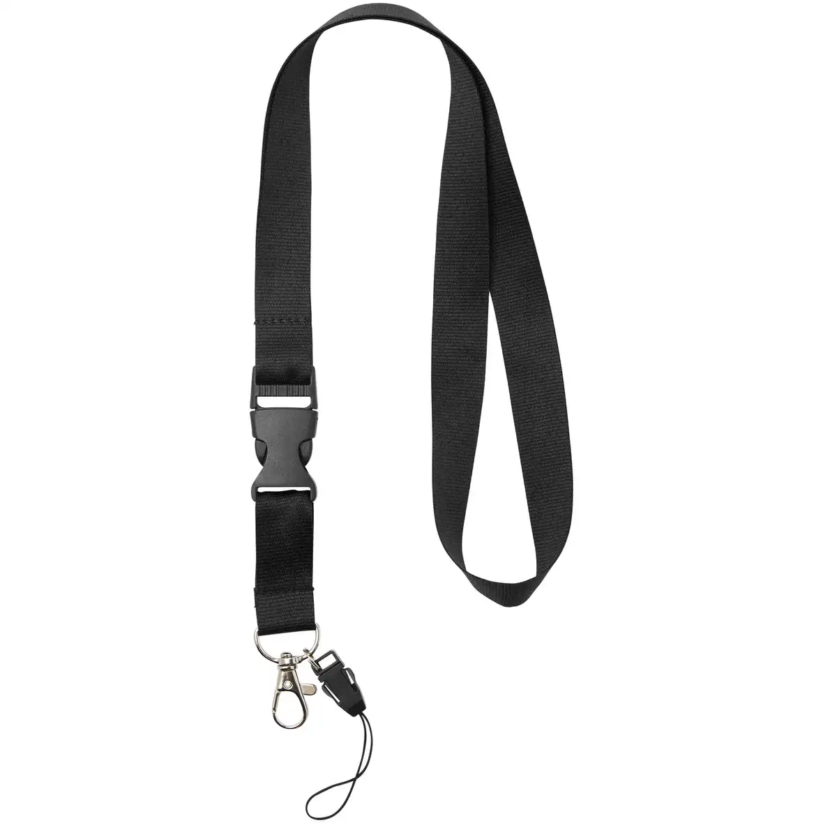 Lanyard mit abnehmbarer Schnalle und Handyband – Ansicht 2