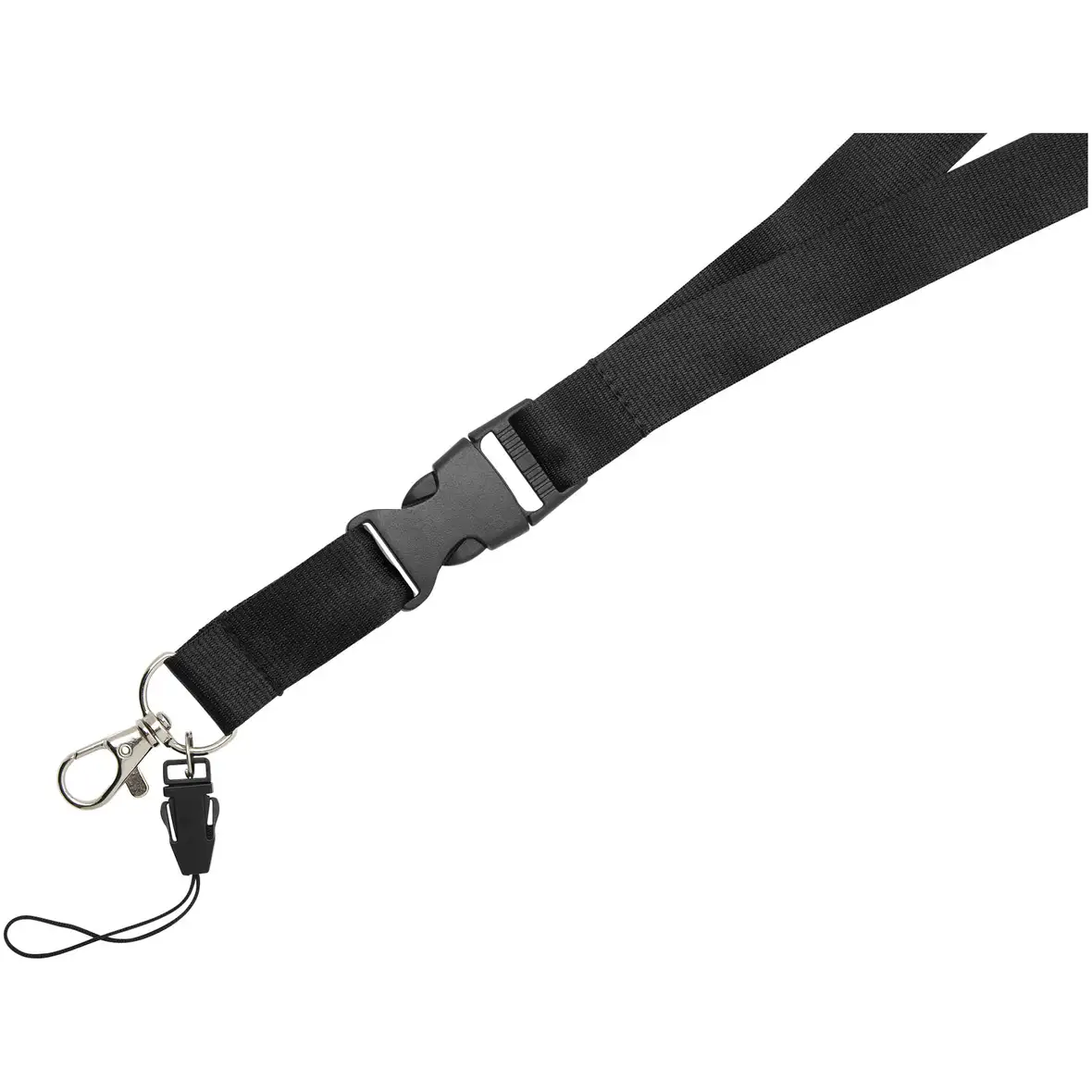 Lanyard mit abnehmbarer Schnalle und Handyband – Ansicht 3