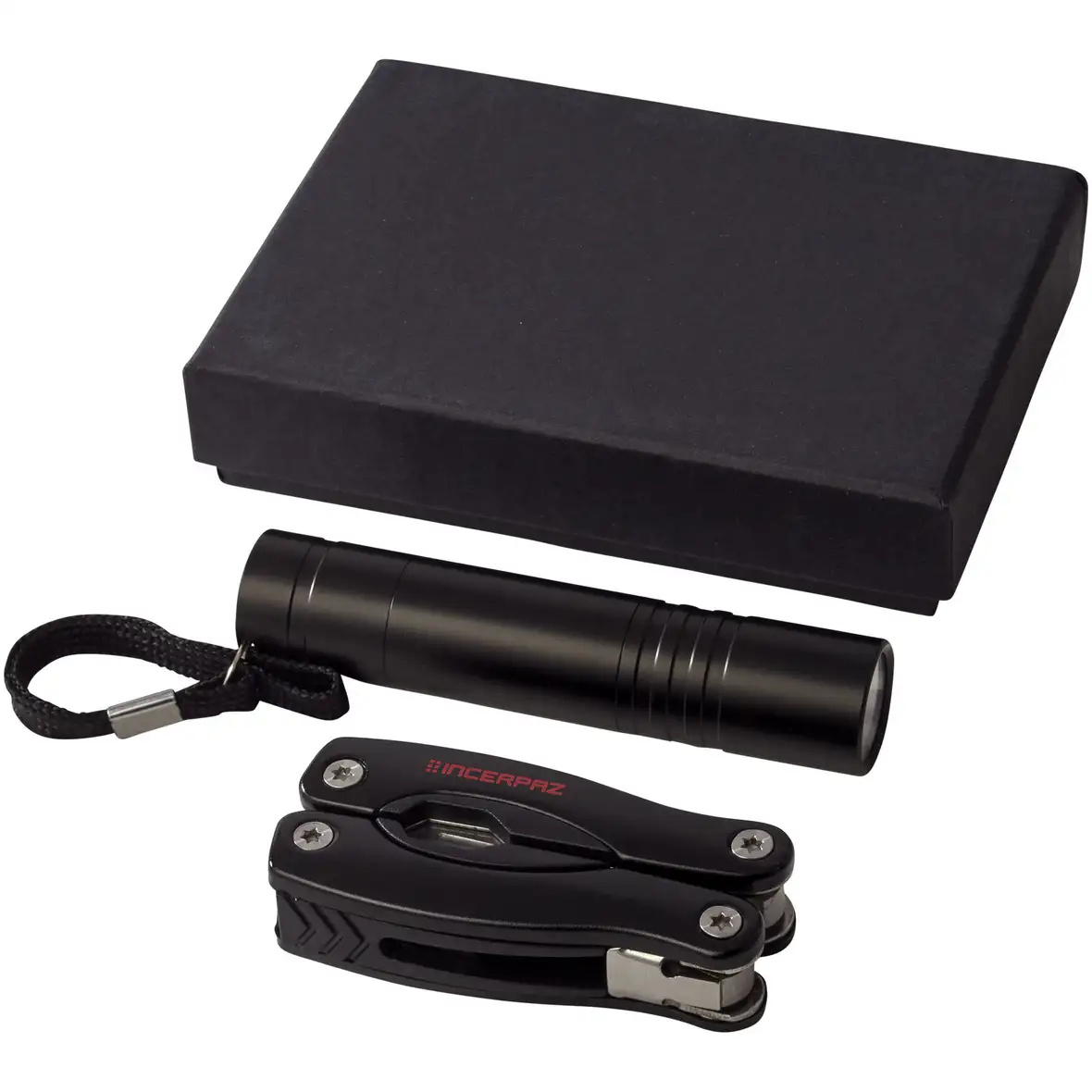 Multifunktionswerkzeugs- und LED-Taschenlampen-Set – Ansicht 3
