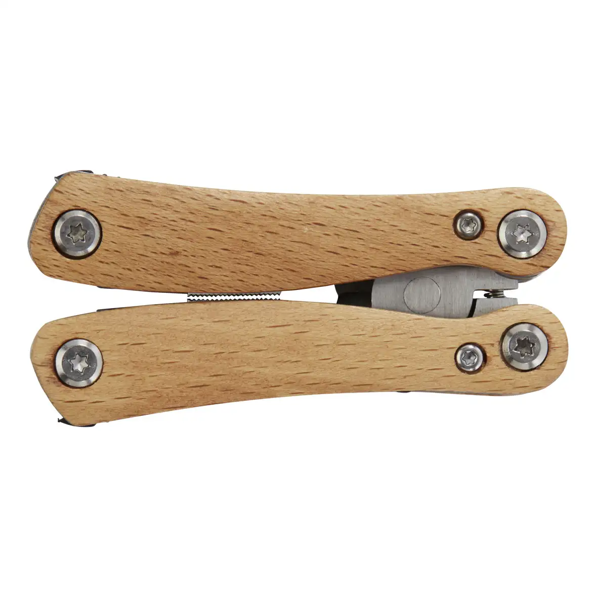 Mittelgroßes Multitool aus Holz mit 12 Funktionen – Ansicht 3