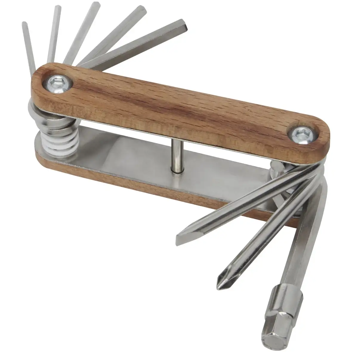 Fahrrad Multitool aus Holz – Ansicht 1