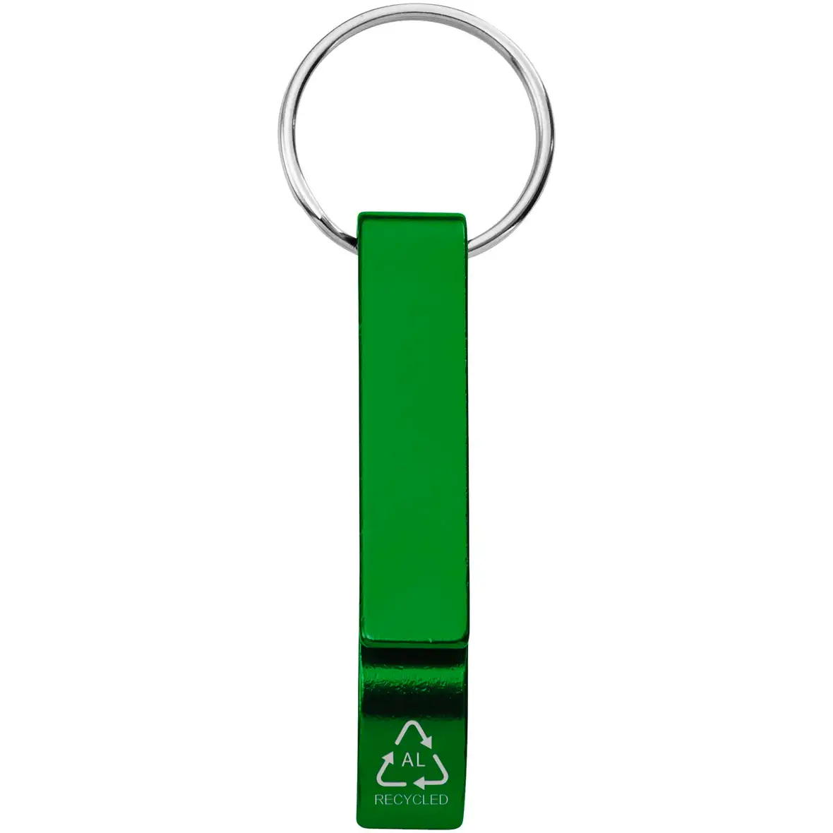 Schlüsselanhänger mit Flaschen- und Dosenöffner aus recyceltem RCS Aluminium – Ansicht 10