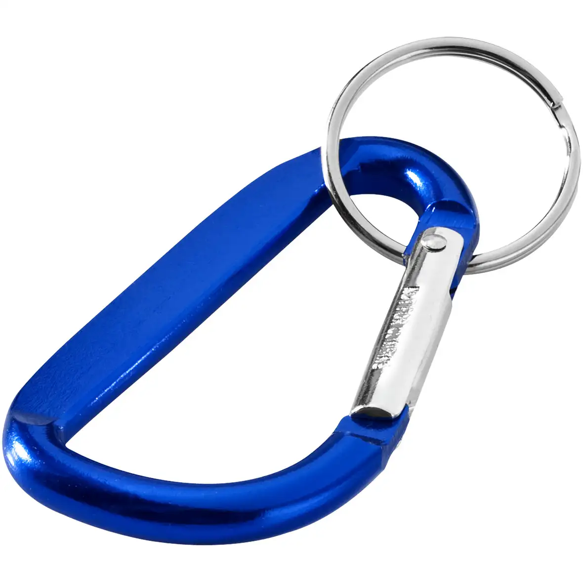 Karabiner Schlüsselanhänger aus recyceltem Aluminium – Ansicht 4