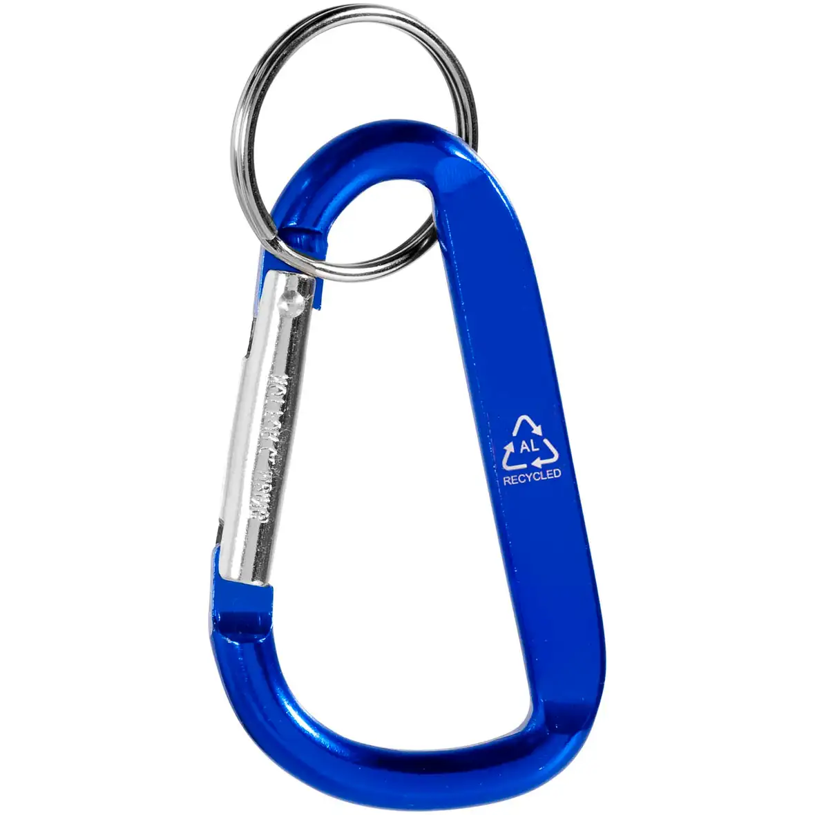 Karabiner Schlüsselanhänger aus recyceltem Aluminium – Ansicht 6