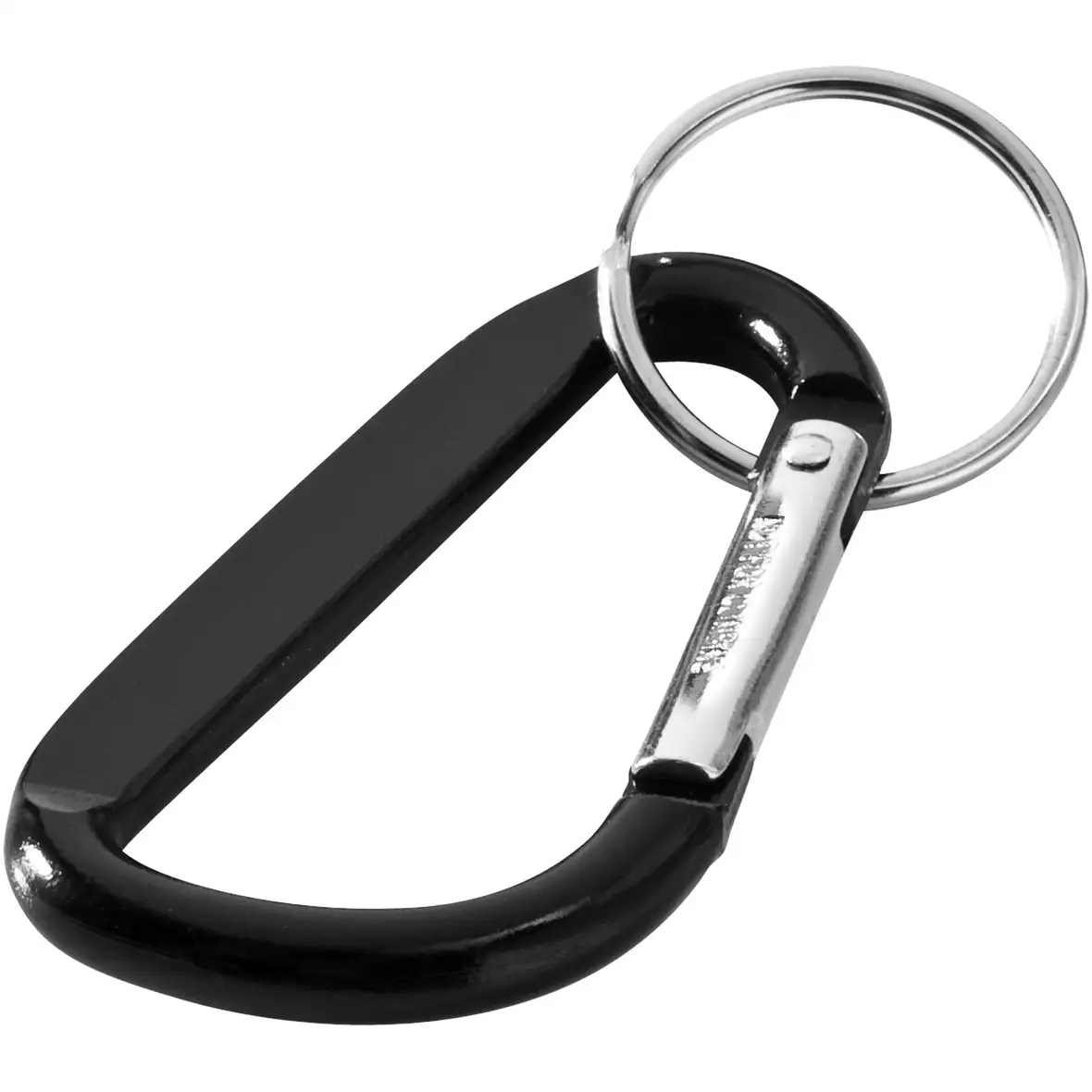 Karabiner Schlüsselanhänger aus recyceltem Aluminium – Ansicht 13