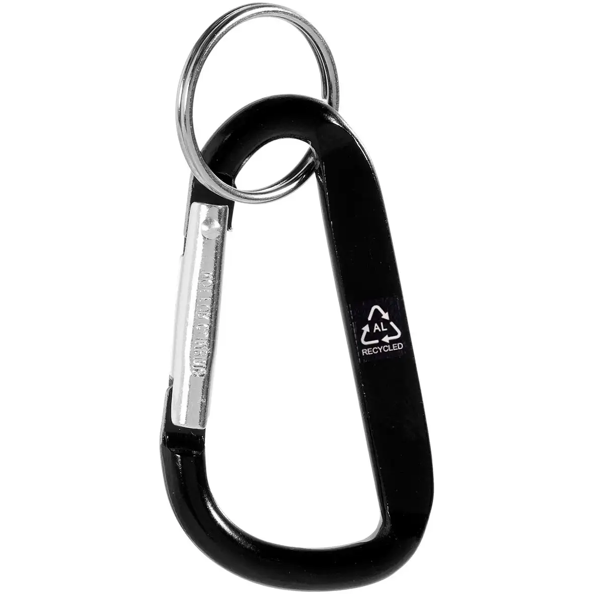 Karabiner Schlüsselanhänger aus recyceltem Aluminium – Ansicht 15