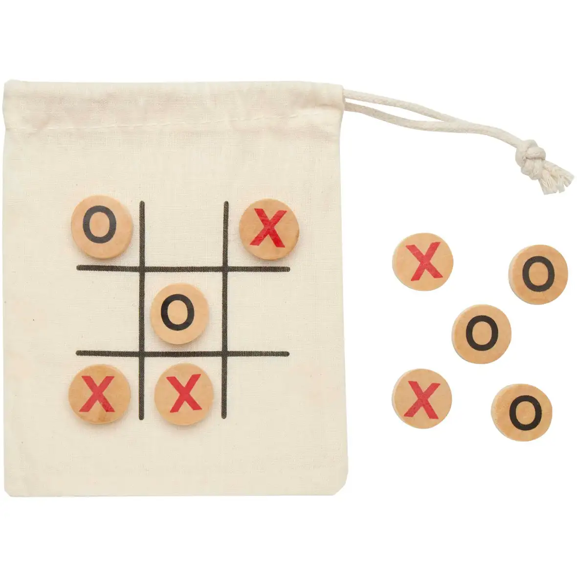 Tic-Tac-Toe Spiel aus Holz – Ansicht 2