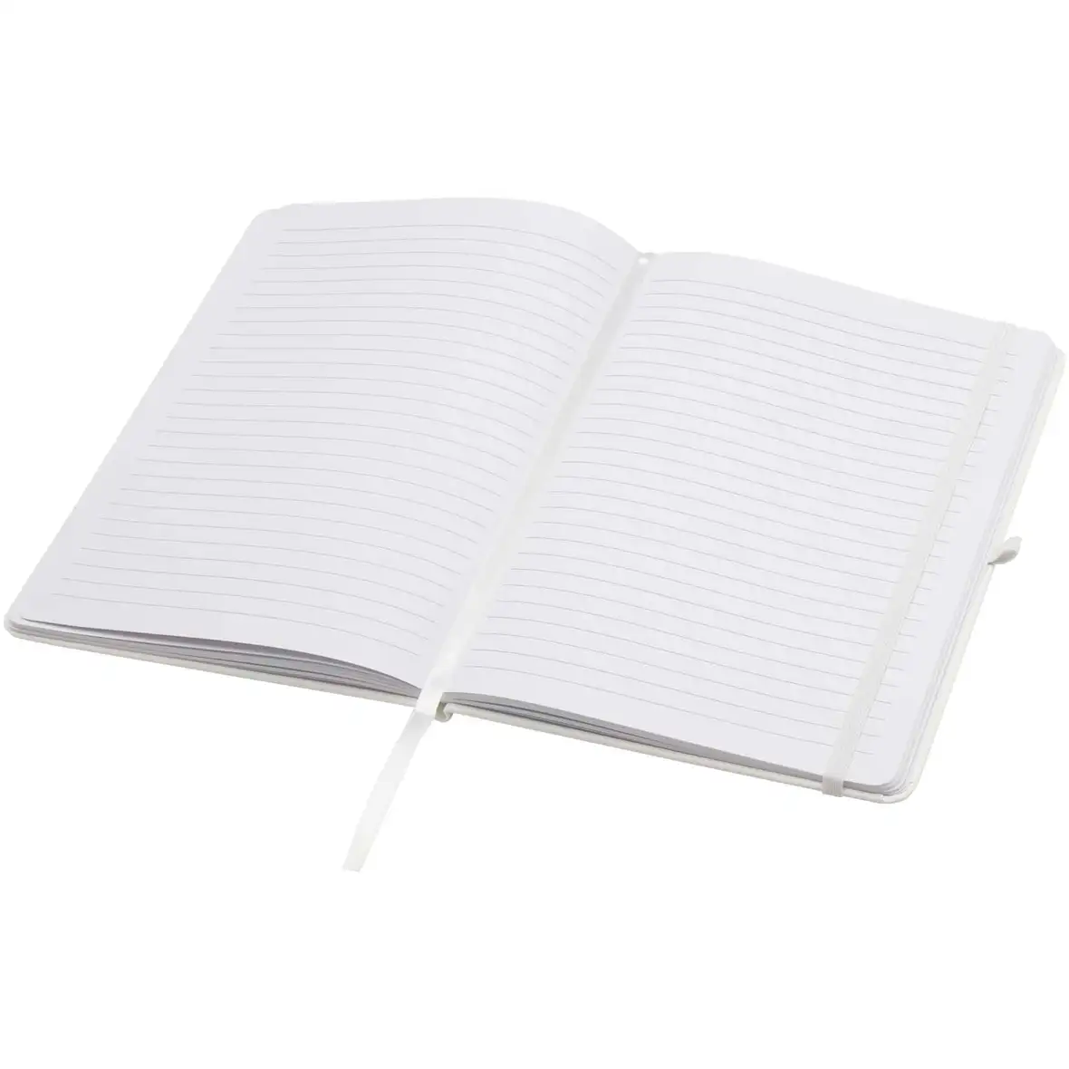 Hardcover Notizbuch, liniert, aus recyceltem Material – Ansicht 4