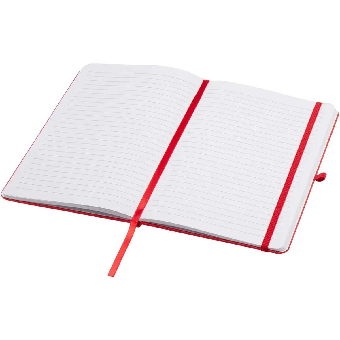 Hardcover Notizbuch, liniert, aus recyceltem Material – Ansicht 9