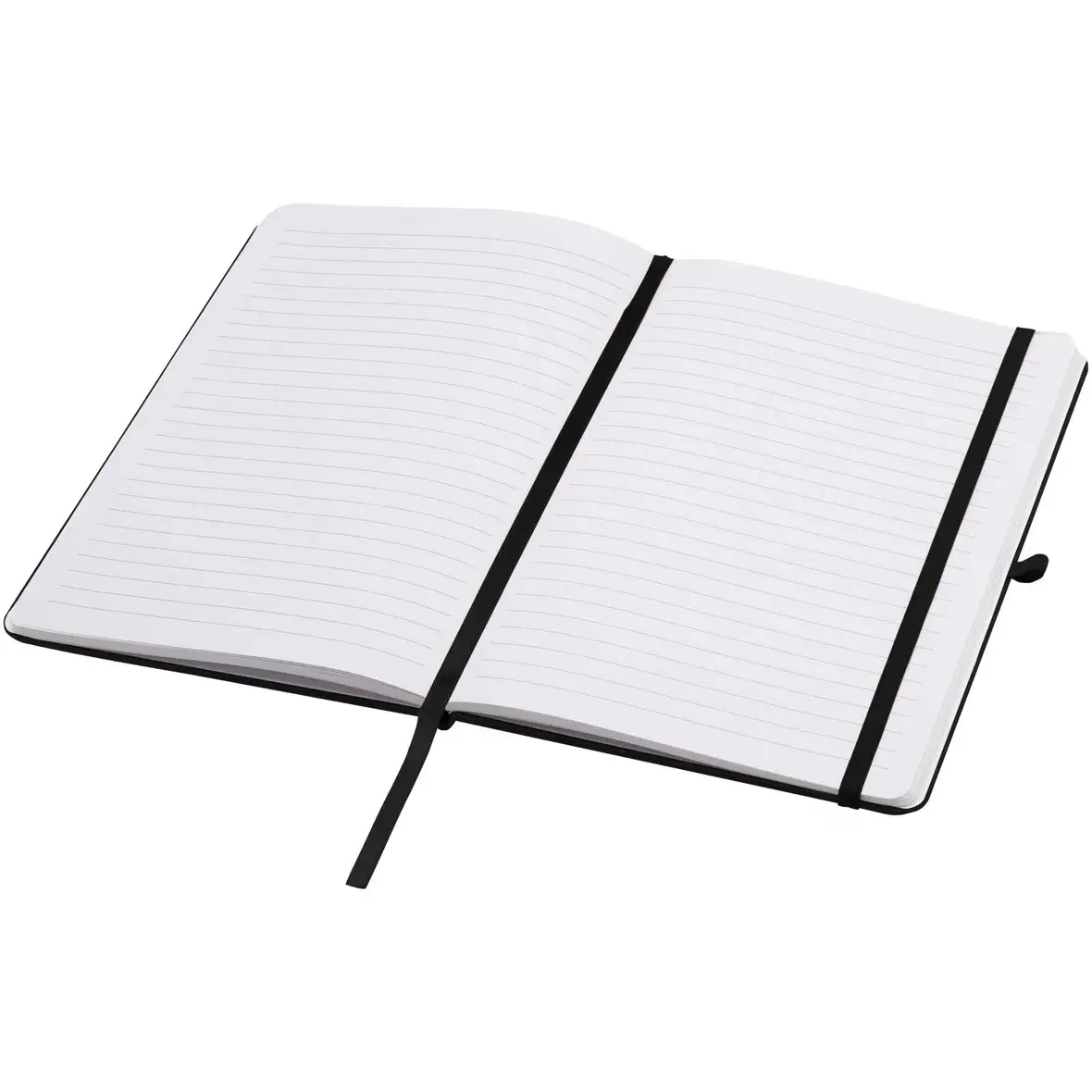 Hardcover Notizbuch, liniert, aus recyceltem Material – Ansicht 29