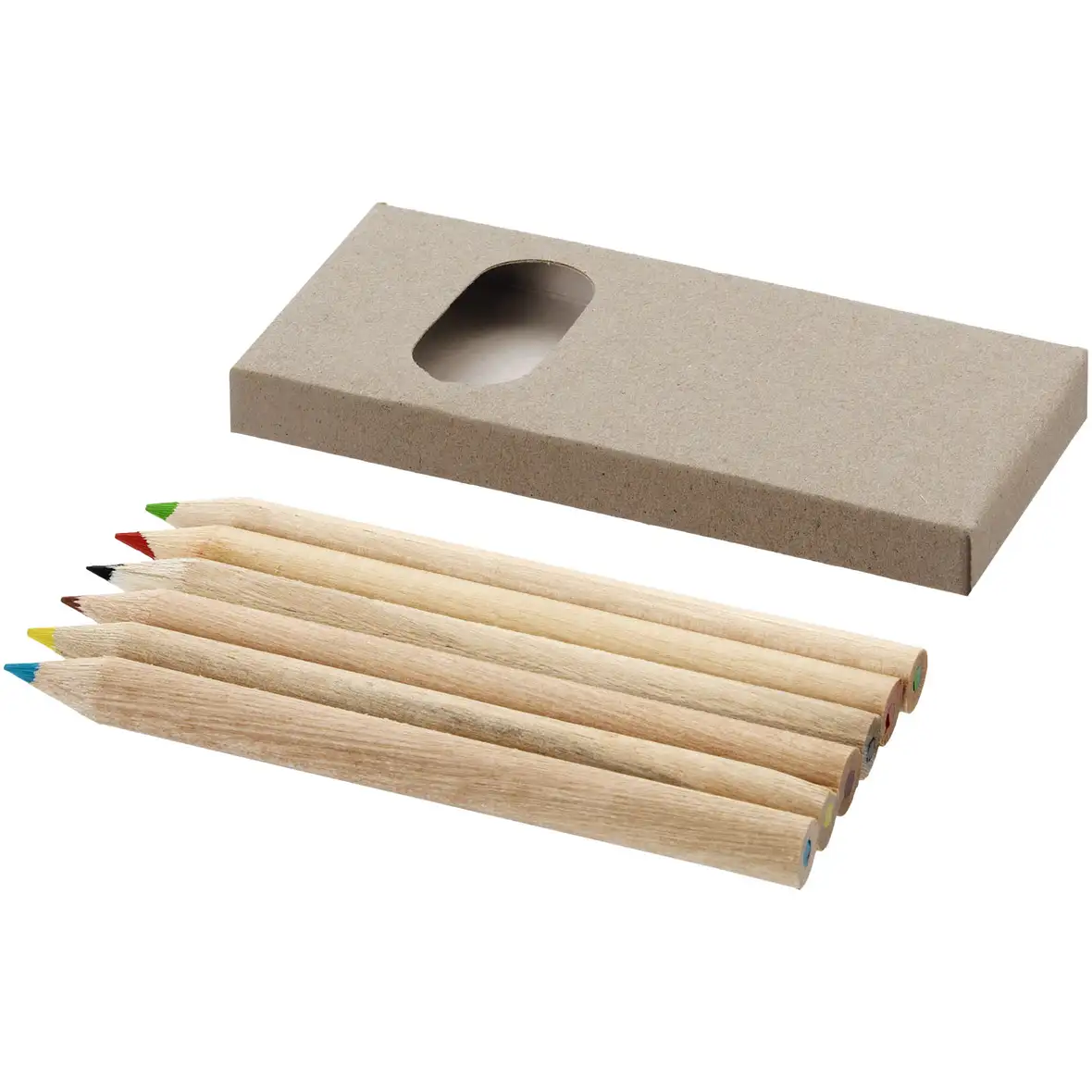 6-teiliges Buntstiftset – Ansicht 1