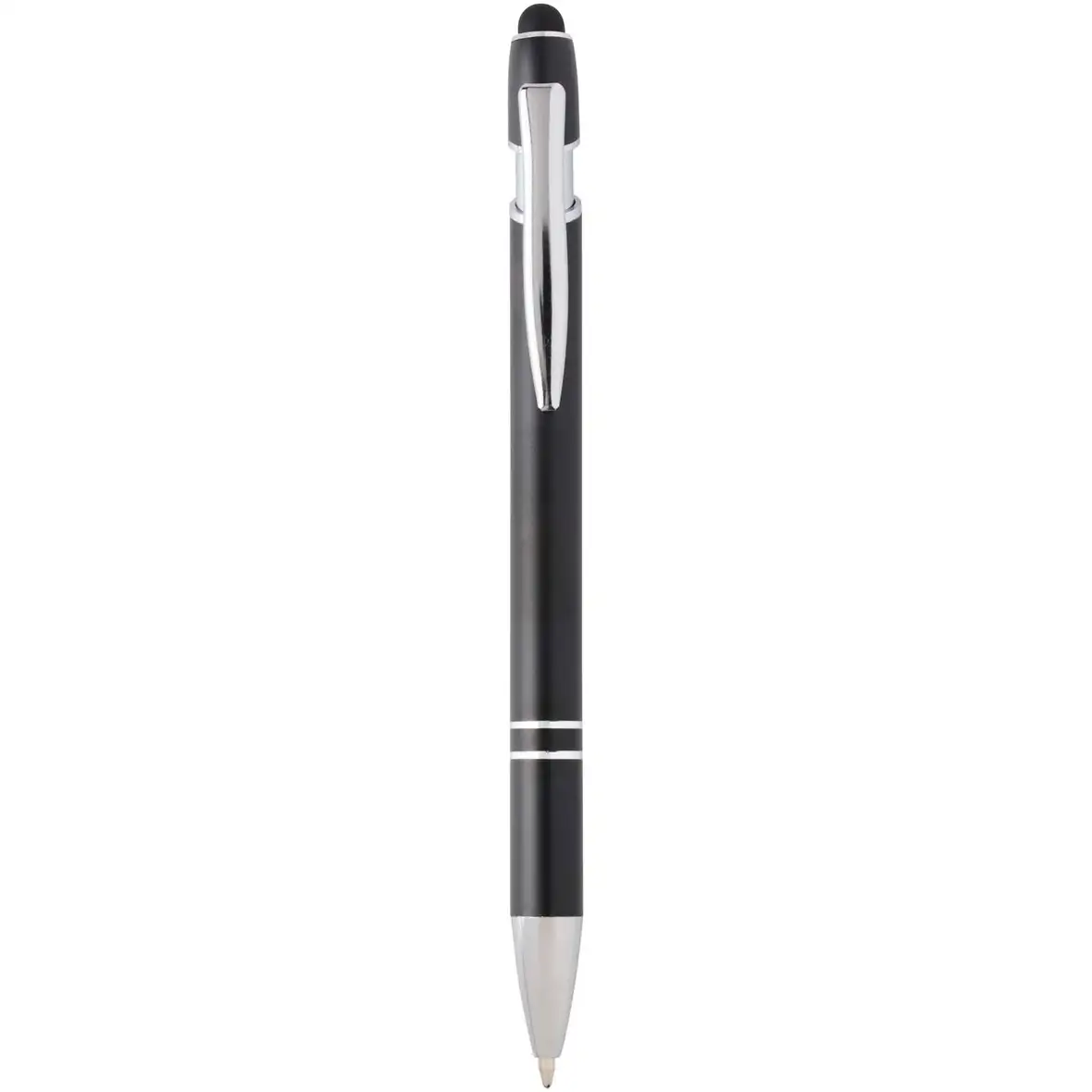 Kugelschreiber mit silbernem Finish – Ansicht 13