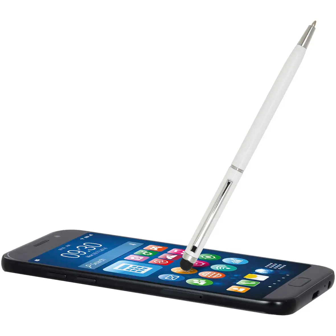 Stylus Aluminium Kugelschreiber (blaue Mine) – Ansicht 4