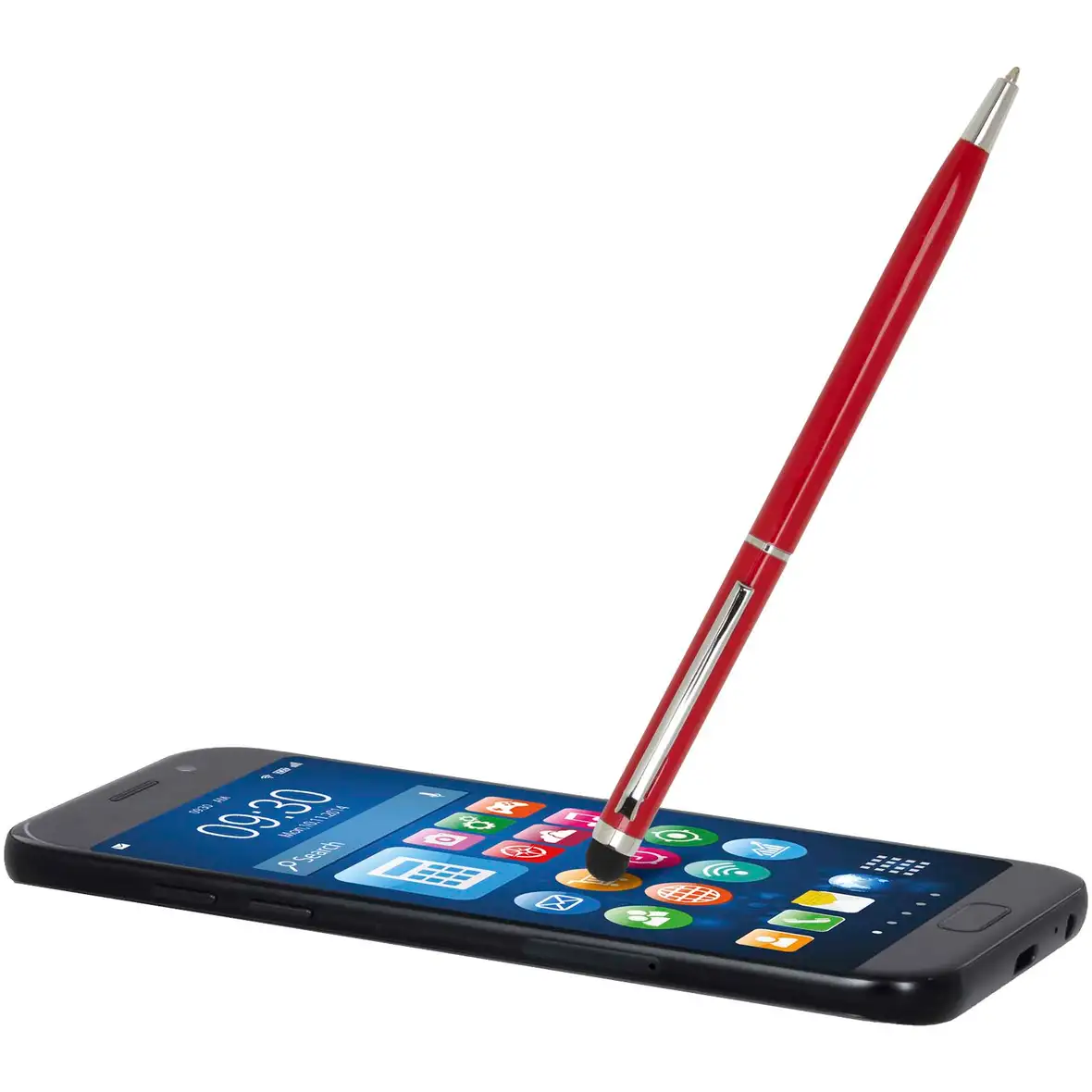 Stylus Aluminium Kugelschreiber (blaue Mine) – Ansicht 12