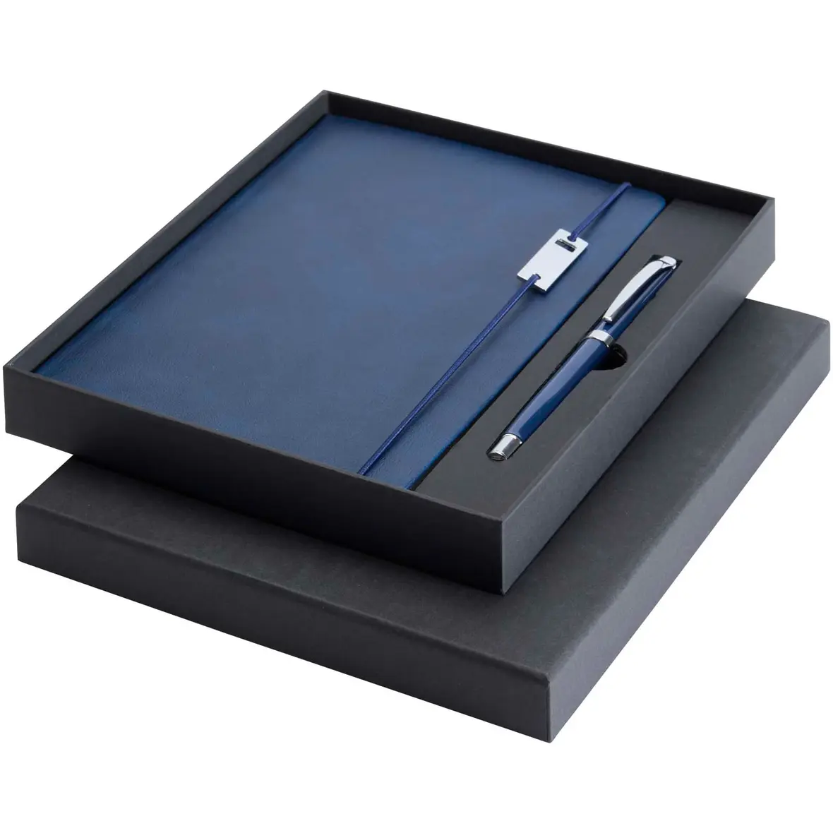 Hardcover Notizbuch mit Tintenroller Set