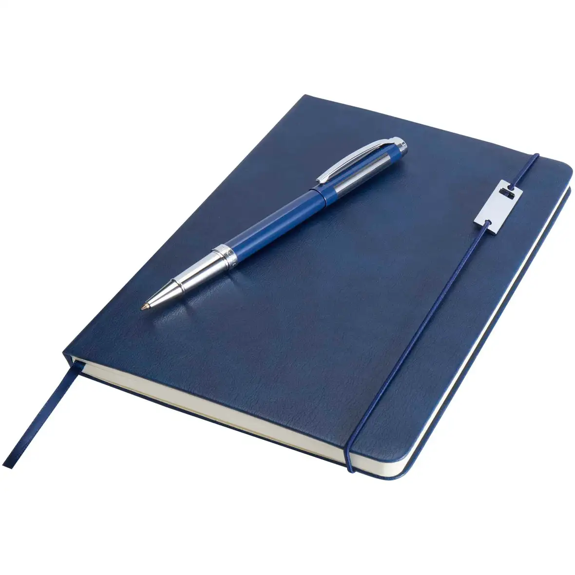 Hardcover Notizbuch mit Tintenroller Set – Ansicht 4
