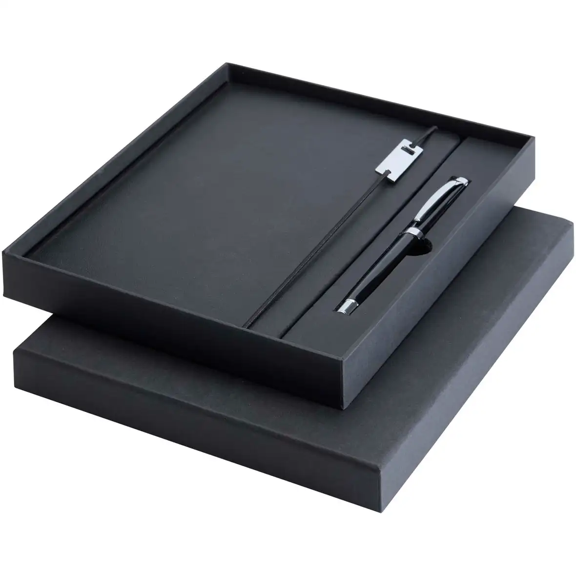 Hardcover Notizbuch mit Tintenroller Set – Ansicht 13