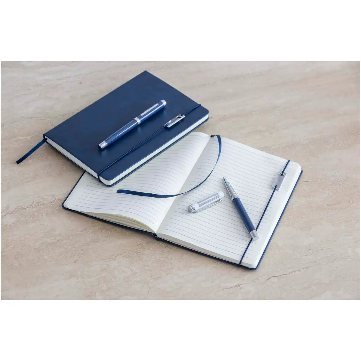 Hardcover Notizbuch mit Tintenroller Set – Ansicht 18
