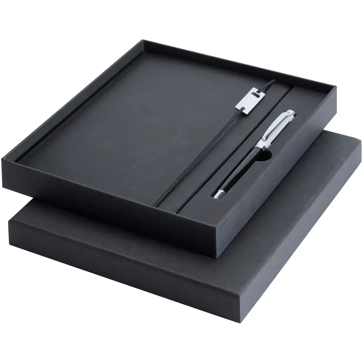 Hardcover Notizbuch mit Tintenroller Set – Ansicht 19
