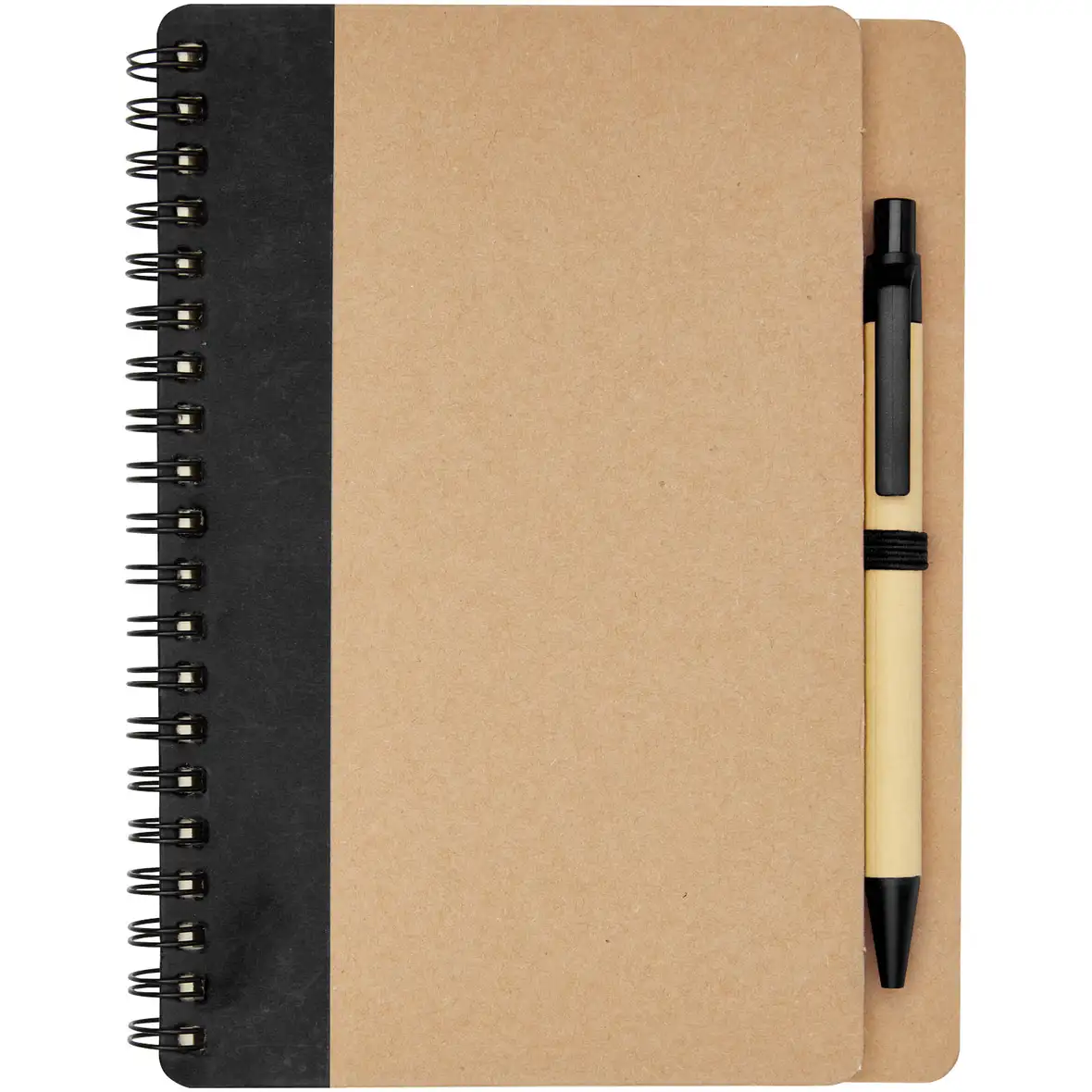 A6 Recycling Notizbuch mit Stift – Ansicht 8