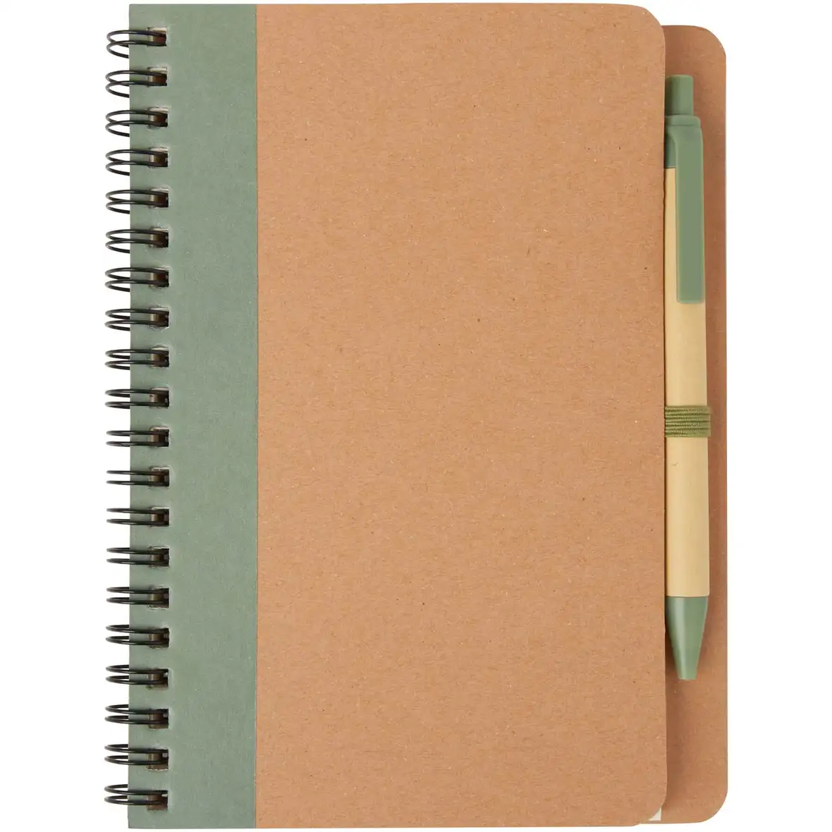 A6 Recycling Notizbuch mit Stift – Ansicht 20