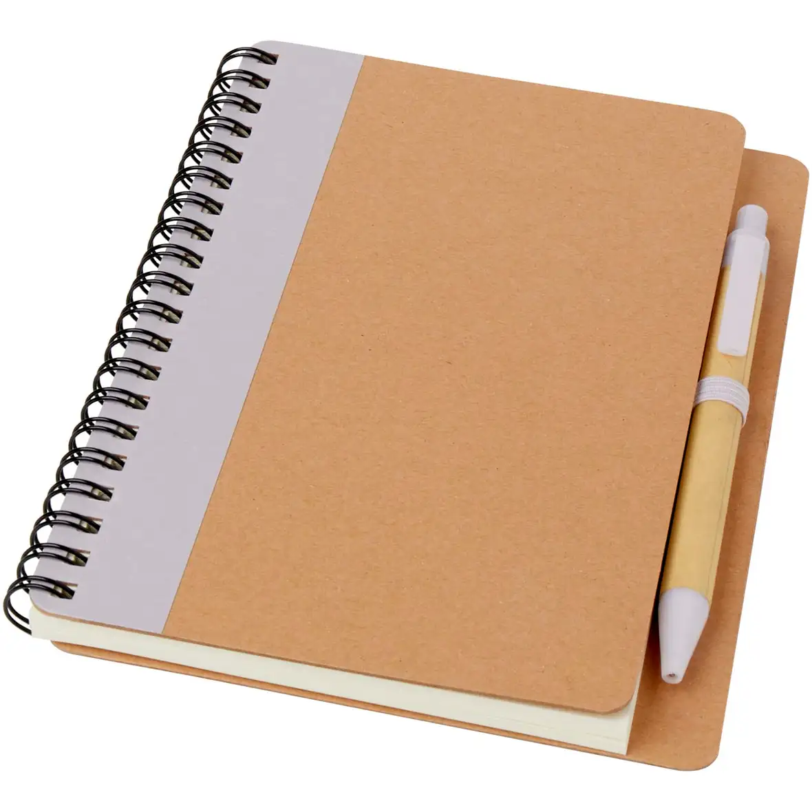 A6 Recycling Notizbuch mit Stift – Ansicht 24