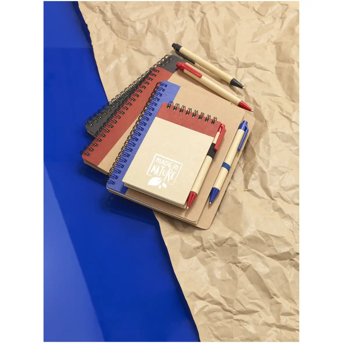 Recycling Notizblock mit Stift – Ansicht 6